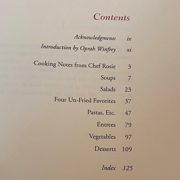 Oprah's Favorite Recipes Cookbook - Picture 2 of 4